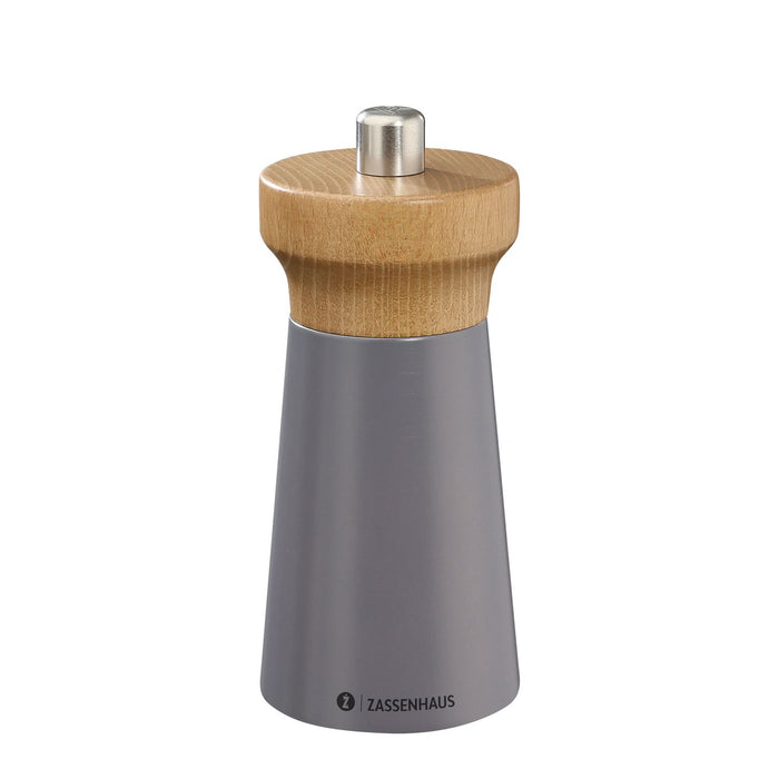Zassenhaus Pfeffermühle WESTERLAND 12 cm granite grey/Buche