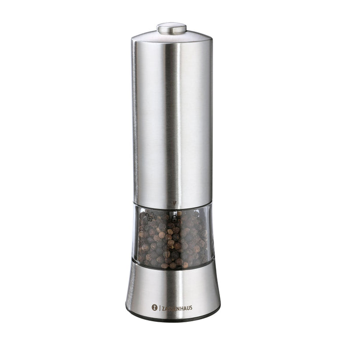 Zassenhaus Pfeffermühle GERA USB elektrisch 18 cm Edelstahl