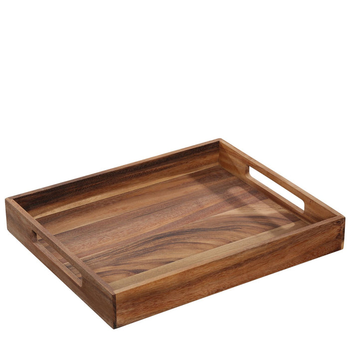 Zassenhaus Tablett eckig, Akazie 44 x 36 x 6 cm