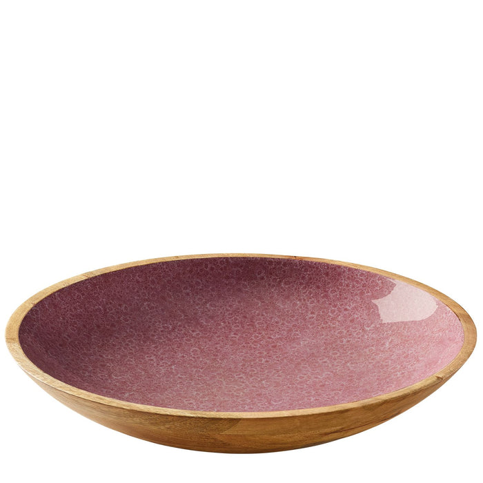 ZASSENHAUS Schale MINERAL ROSE, Mango, Ø 35 cm x 6 cm