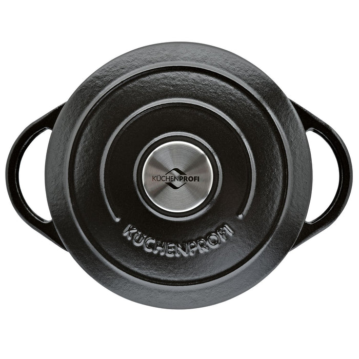 Küchenprofi Bratentopf rund, 26 cm classic black