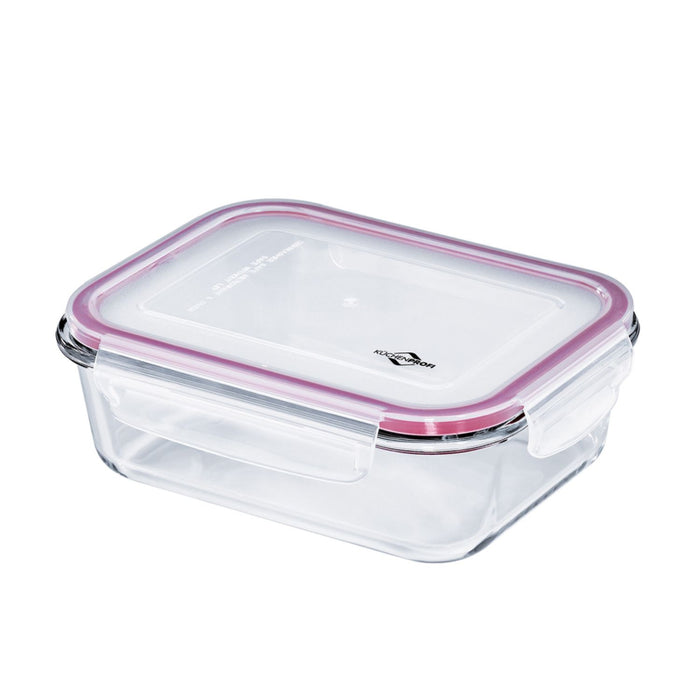 Küchenprofi Lunchbox/Vorratsdose Glas rechteckig, mittel