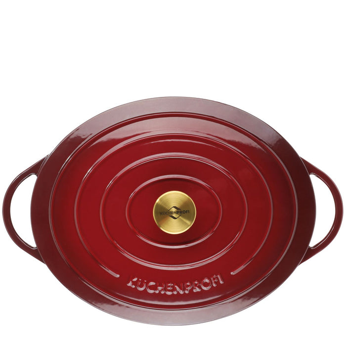 Küchenprofi Bratentopf oval, 35 cm médoc