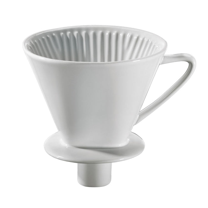 Cilio Kaffeefilter mit Stutzen Gr. 4 weiß