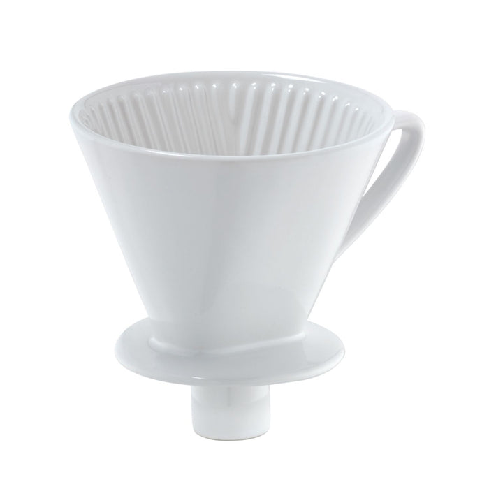 Cilio Kaffeefilter mit Stutzen Gr. 4 weiß