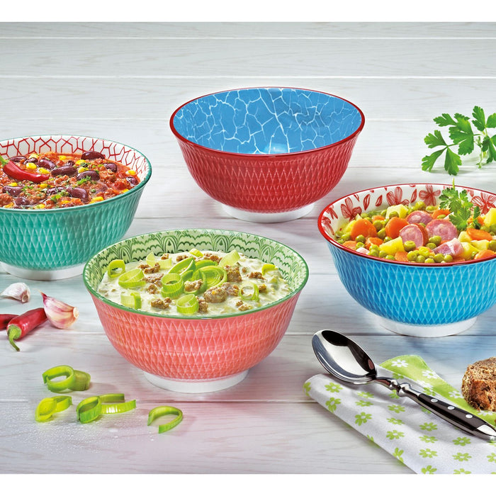 Cilio Bowl AMICI Rauten rosa 18 cm