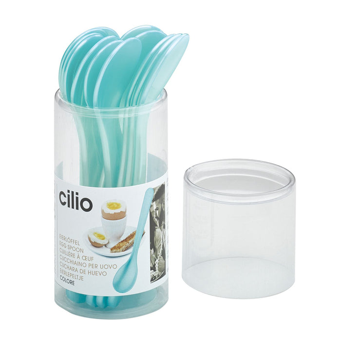 Cilio Eierlöffel COLORE türkis
