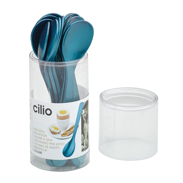 Cilio Eierlöffel COLORE petrol