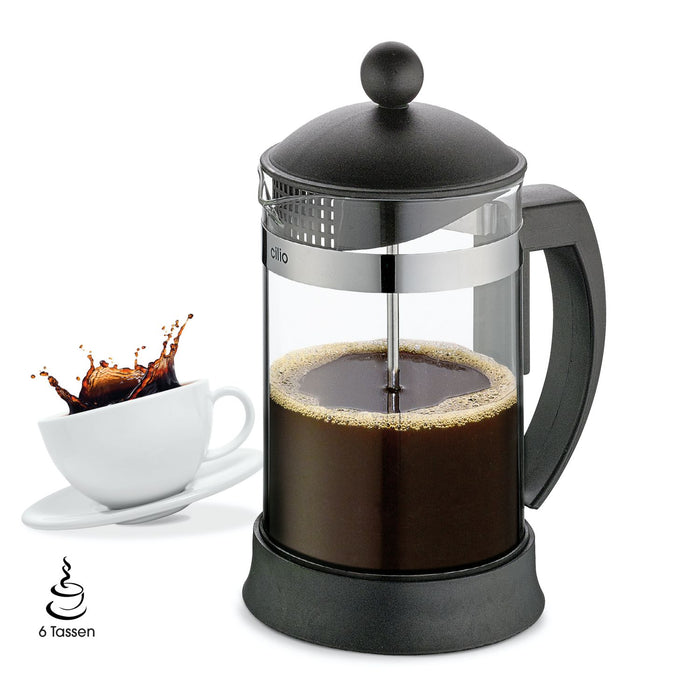 Cilio Kaffeebereiter MARIELLA 6T schwarz