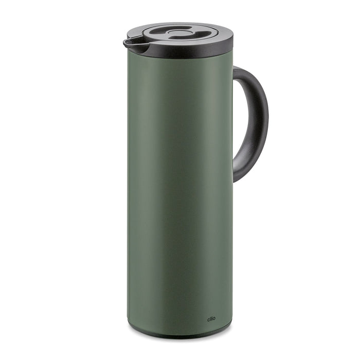 Cilio Isolierkanne FIRENZE olive-grün matt