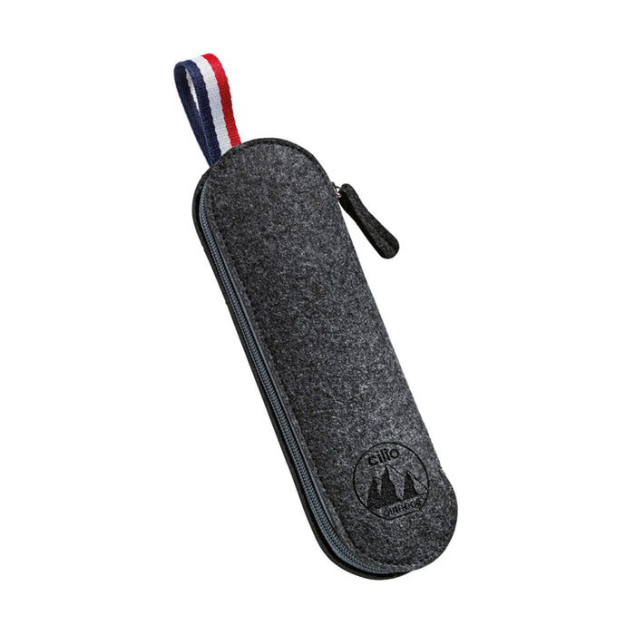 Cilio Besteckset VIAGGIO schwarz 3-tlg.