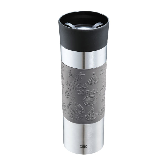Cilio Isoliertrinkbecher VIAGGIO 500 ml grau