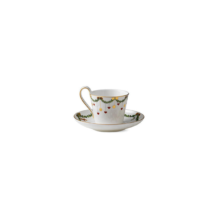Royal Copenhagen Tasse mit Untertasse mit hohem Henkel - 24 cl