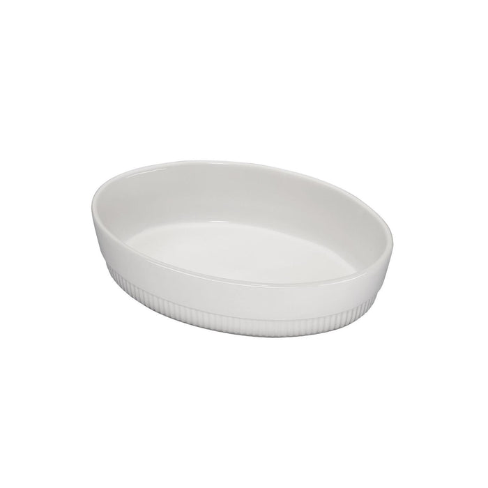 SPRING Auflaufform CHALET oval 26 cm weiß