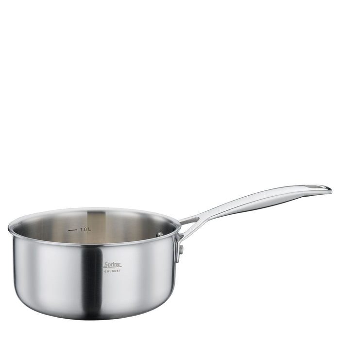 SPRING Topf-Set GOURMET 4-teilig, mit Stielkasserolle