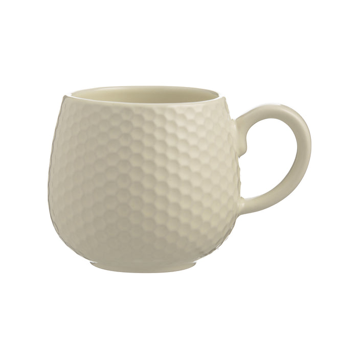 MASON CASH Geprägte Tasse Honigwaben, creme, 350 ml