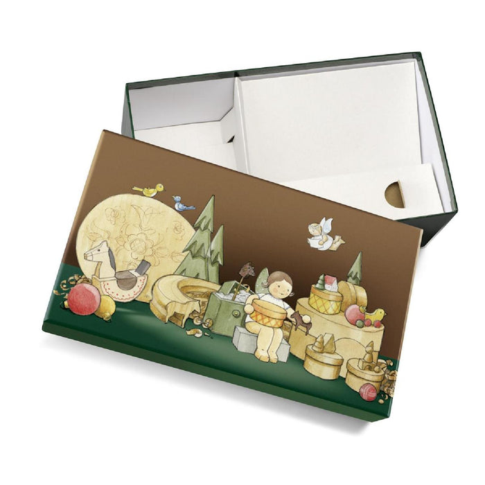 Wendt & Kühn Geschenkbox, "Engel im Spielzeugdorf"