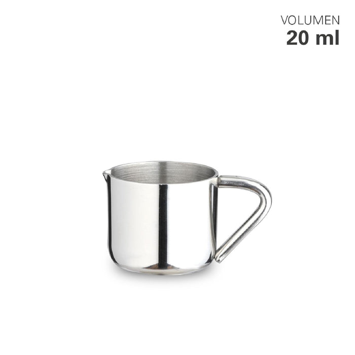 Weis Milchgießer aus Edelstahl 20 ml