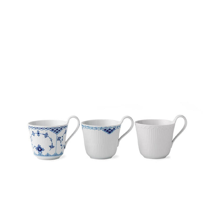 Royal Copenhagen Becher Laced - 33 cl - 3 Stück