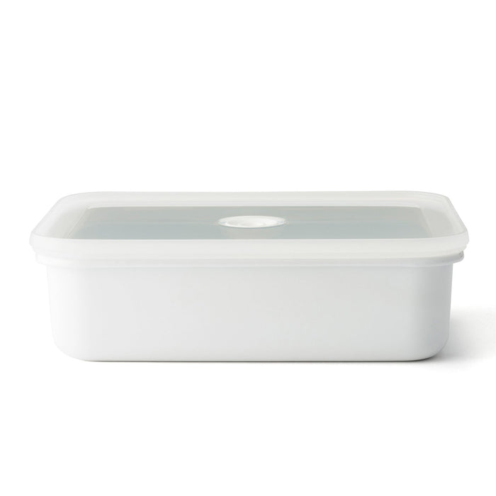 HONEYWARE Vakuum-Emailledose, XL flach, 1,85L