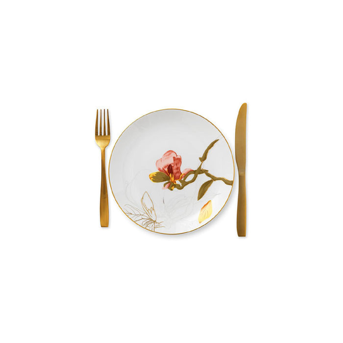 Royal Copenhagen Frühstücksteller - Magnolie - 22 cm