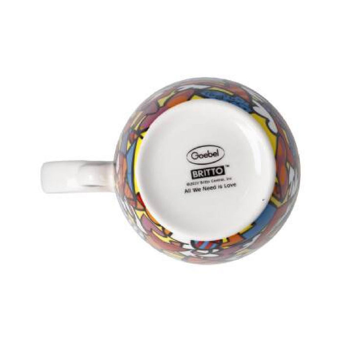 Goebel Romero Britto All We Need is Love Künstlertasse