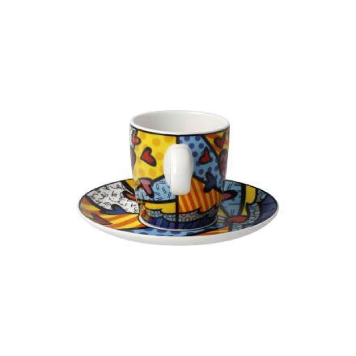 Goebel Romero Britto A New Day Espressotasse