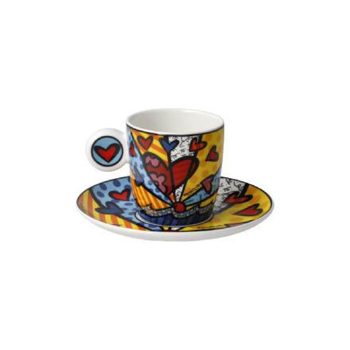 Goebel Romero Britto A New Day Espressotasse