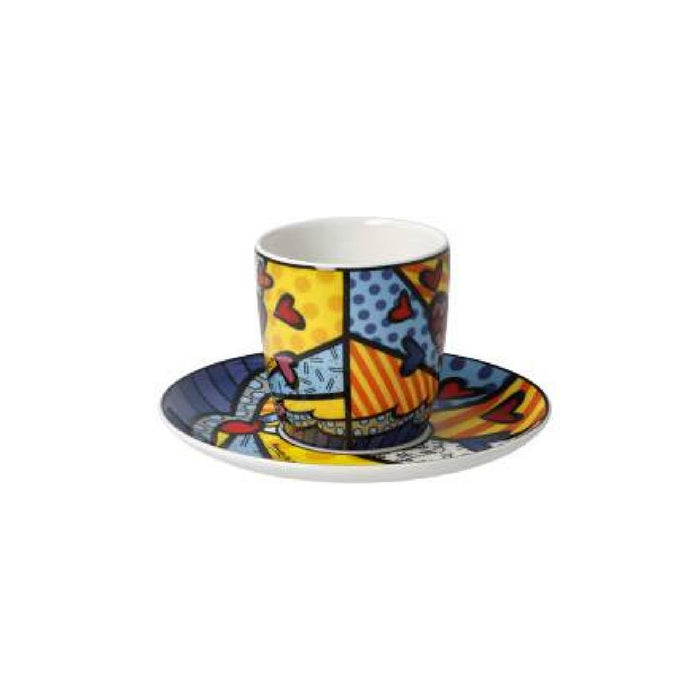 Goebel Romero Britto A New Day Espressotasse