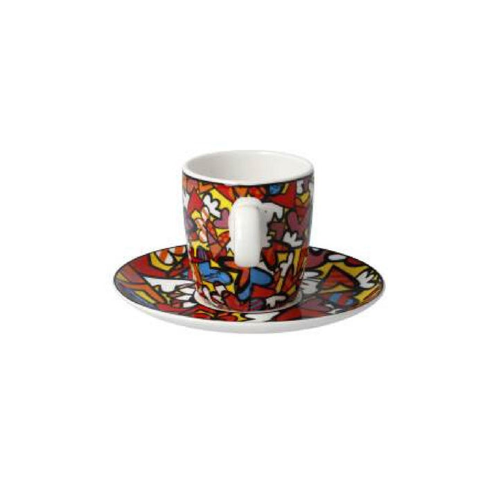 Goebel Romero Britto All We Need is Love Espressotasse