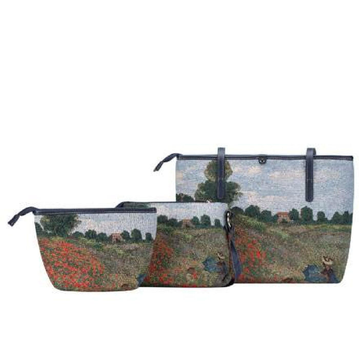 Goebel Claude Monet - Mohnfeld Kosmetiktasche
