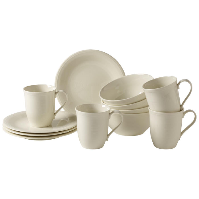 Villeroy & Boch Color Loop Natural Fruehstuecks Set 12tlg.