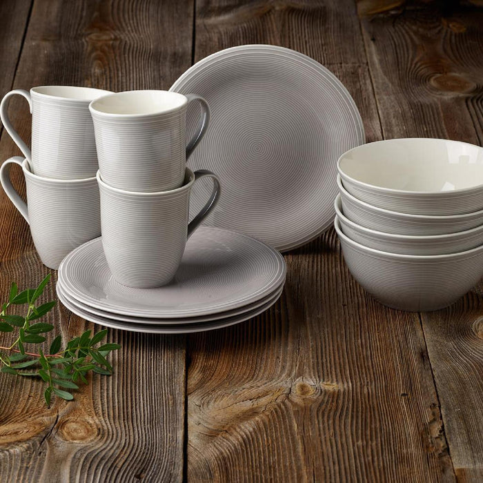 Villeroy & Boch Color Loop Stone Fruehstuecks Set 12tlg.