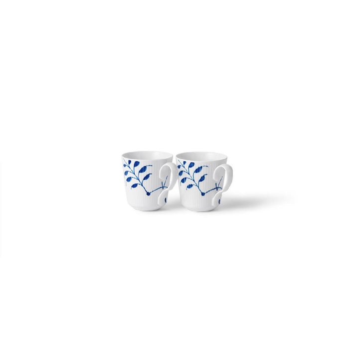 Royal Copenhagen Blue Fluted Mega Becher 28cl 2 Stück