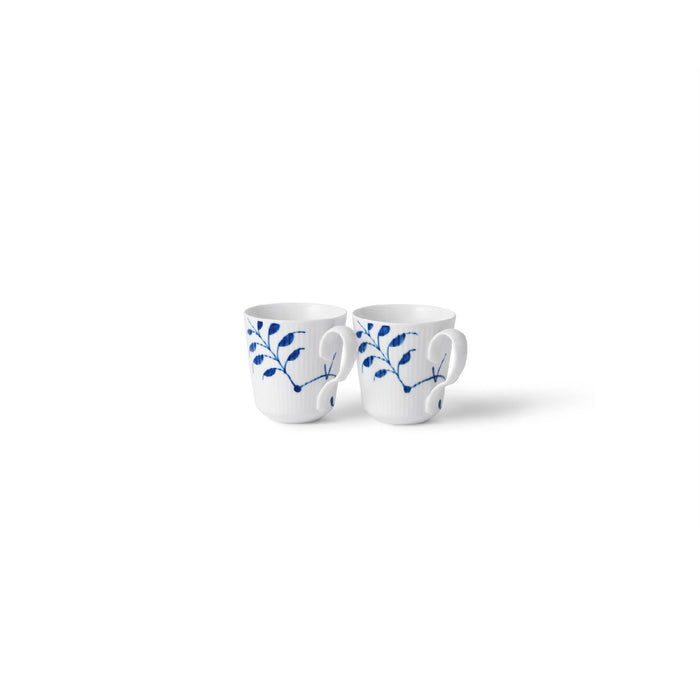 Royal Copenhagen Blue Fluted Mega Becher 28cl 2 Stück