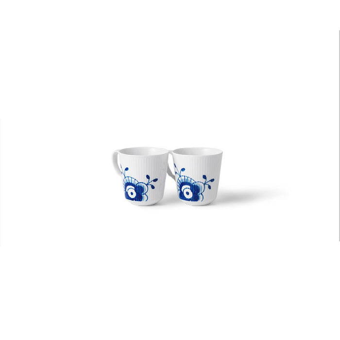 Royal Copenhagen Blue Fluted Mega Becher 28cl 2 Stück