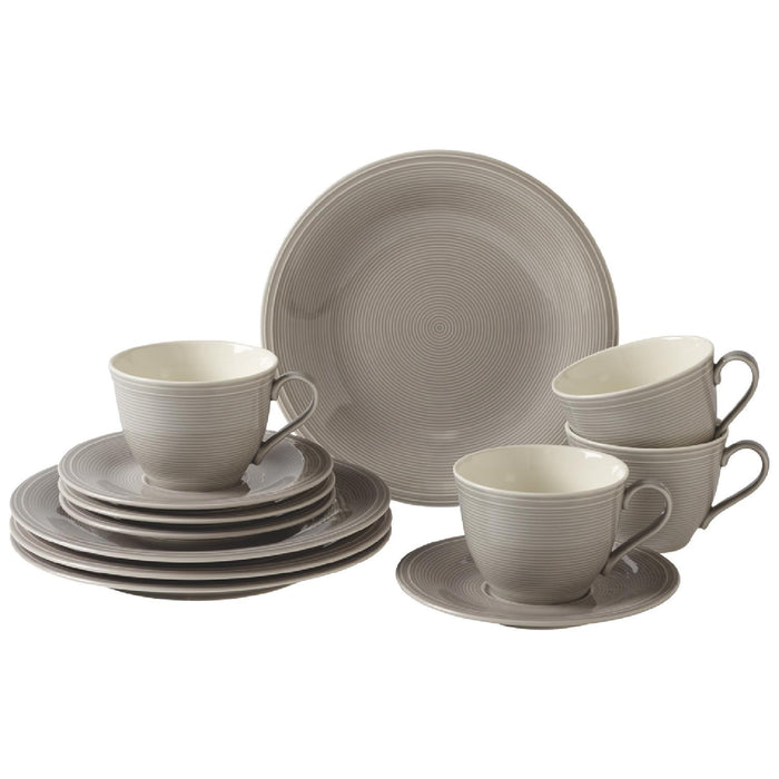 Villeroy & Boch Color Loop Stone Kaffeeset 12tlg.
