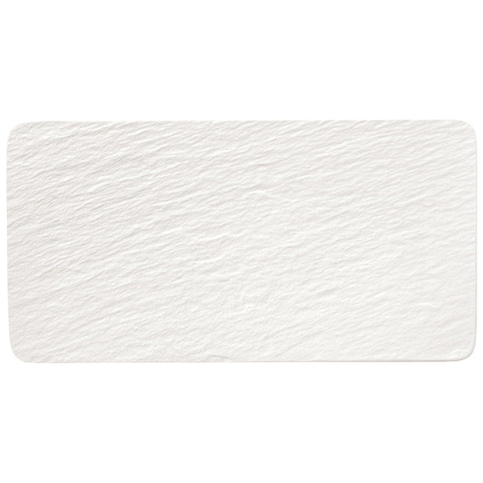 Villeroy & Boch Manufacture Rock blanc Servierplatte rechteckig