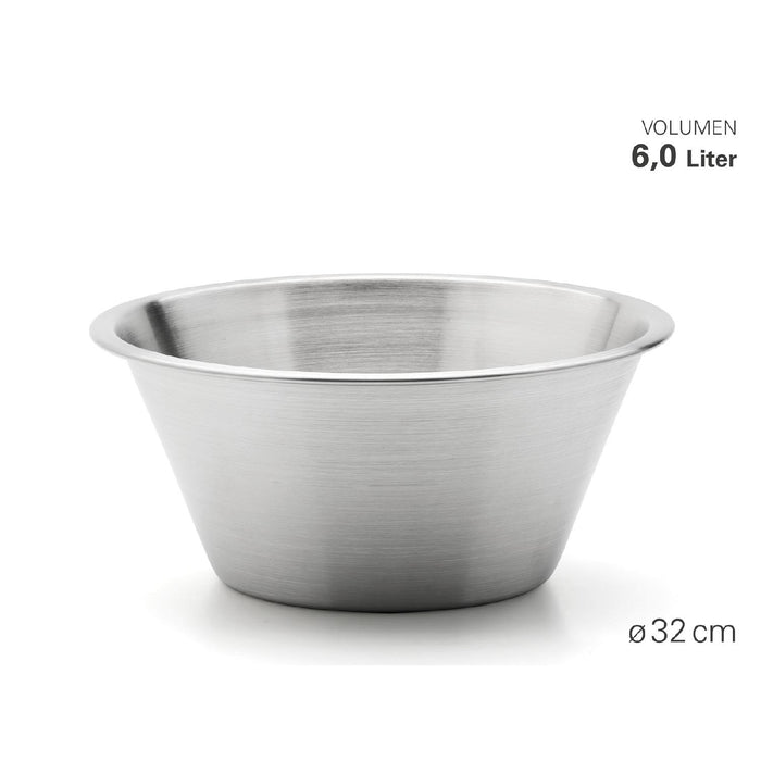 Weis Schüssel "Gastro +" aus Edelstahl Ø 32 cm