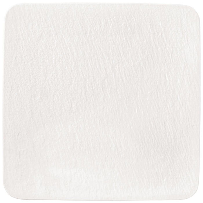 Villeroy & Boch Manufacture Rock blanc Servierplatte quadratisch/Gourmetteller
