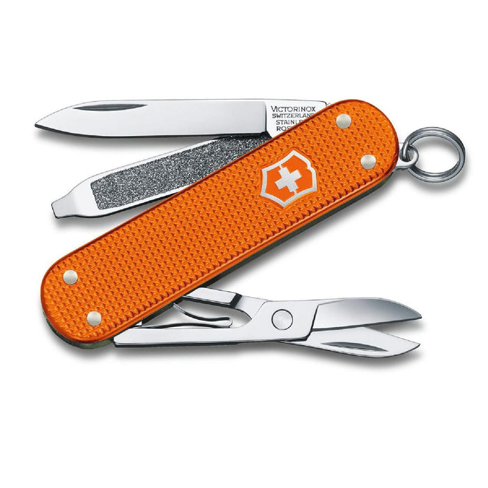 Victorinox Classic, 58 mm, Alox Limited Edition 2021, Tiger-Orange