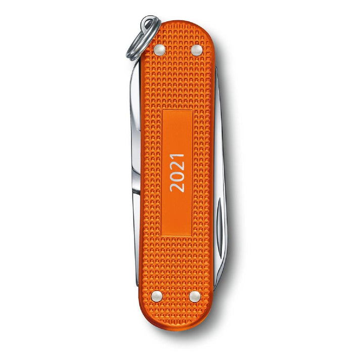 Victorinox Classic, 58 mm, Alox Limited Edition 2021, Tiger-Orange