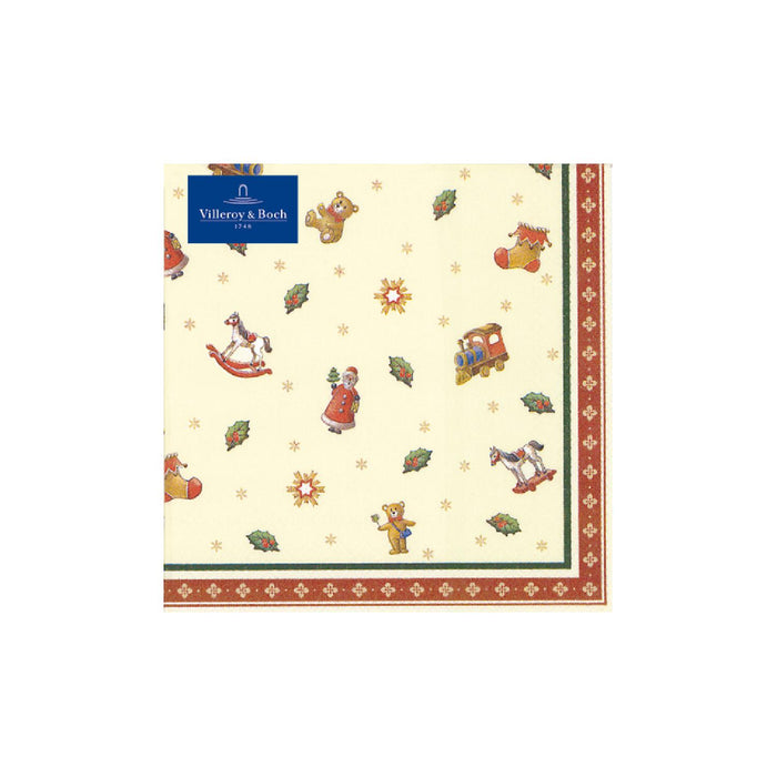 Villeroy & Boch Winter Specials Toys Cockt.-Serviette Streumotive 20 St.