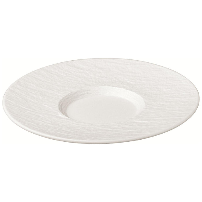 Villeroy & Boch Kaffeeservice Manufacture Rock Blanc, Kaffeegeschirr für 4 Personen, Kaffeetasse 150 ml/Kaffeeuntertasse ø 15,4 cm/Frühstücksteller ø 22 cm, Premium Porzellan, Weiß