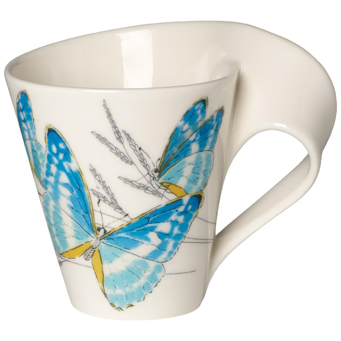 Villeroy & Boch NewWave Caffè Morpho cypris Becher mit Henkel (Geschenkkarton)