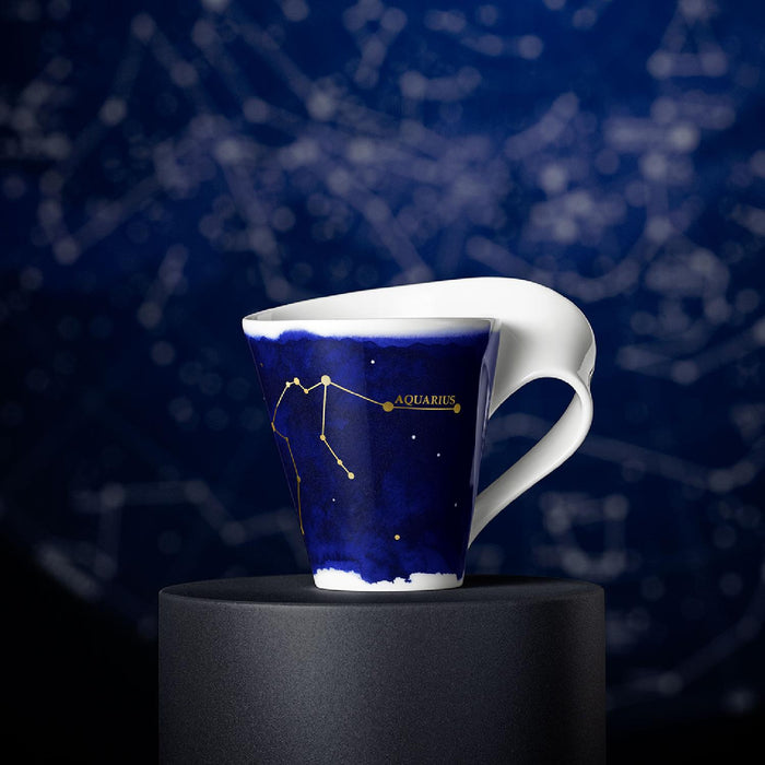 Villeroy & Boch NewWave Stars Becher mit Henkel Wassermann/Aquarius