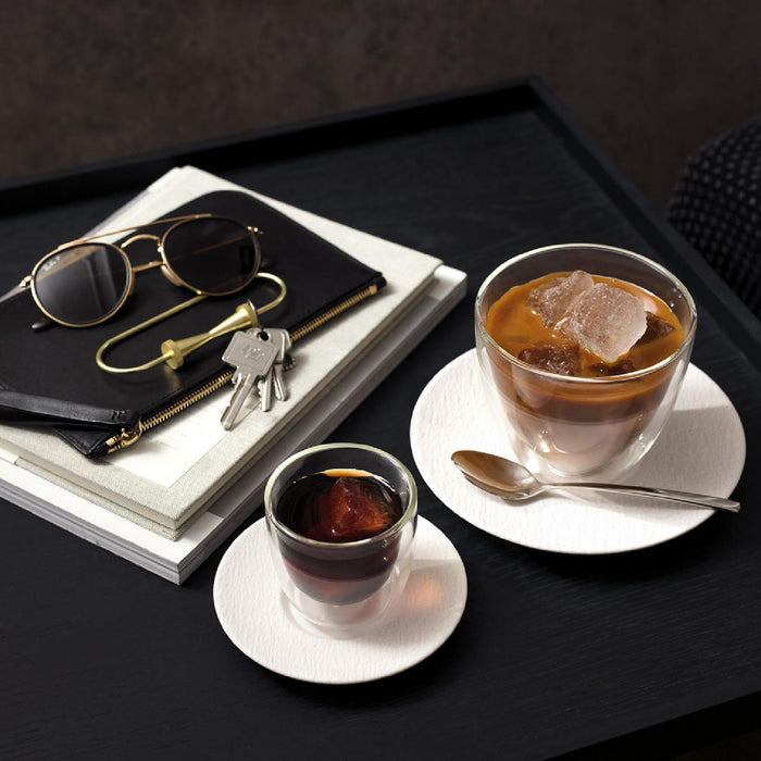 Villeroy & Boch Manufacture Rock blanc Café au lait Untertasse