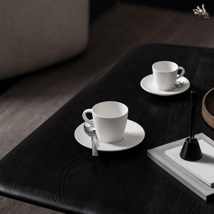 Villeroy & Boch Manufacture Rock blanc Kaffeeuntertasse