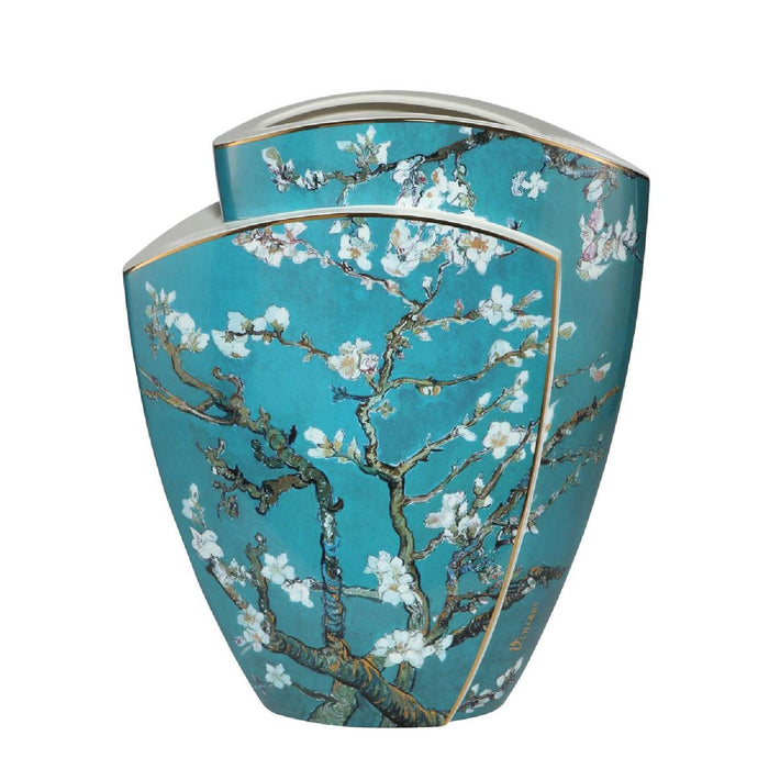 Goebel Vincent van Gogh - Mandelbaum Blau Vase