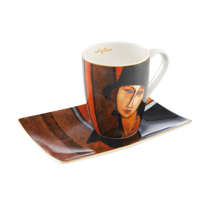 Goebel Amedeo Modigliani  - Frau mit Hut - Künstlertasse